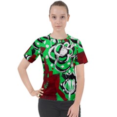 Plants And Flowers 1 1 Women s Sport Raglan Tee