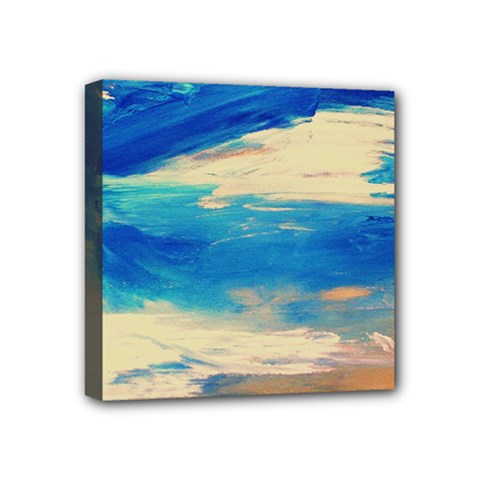 Skydiving 1 1 Mini Canvas 4  X 4  (stretched) by bestdesignintheworld