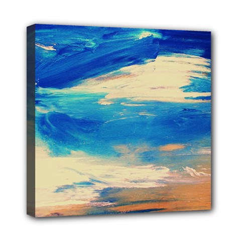 Skydiving 1 1 Mini Canvas 8  X 8  (stretched) by bestdesignintheworld