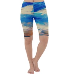 Skydiving 1 1 Cropped Leggings  by bestdesignintheworld