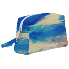 Skydiving 1 1 Wristlet Pouch Bag (large) by bestdesignintheworld