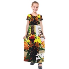 July 1 2 Kids  Short Sleeve Maxi Dress by bestdesignintheworld