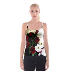 Roses 1 2 Spaghetti Strap Top by bestdesignintheworld