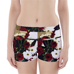 Roses 1 2 Boyleg Bikini Wrap Bottoms by bestdesignintheworld