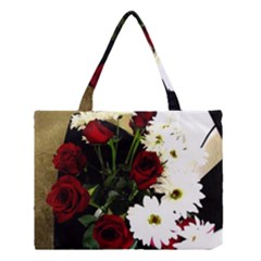 Roses 1 2 Medium Tote Bag by bestdesignintheworld