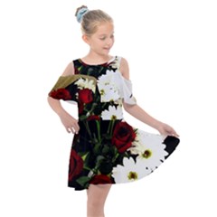 Roses 1 2 Kids  Shoulder Cutout Chiffon Dress by bestdesignintheworld