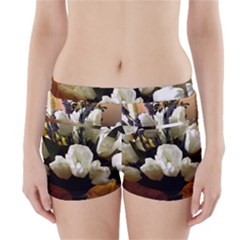 Tulips 1 3 Boyleg Bikini Wrap Bottoms by bestdesignintheworld