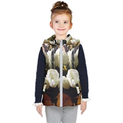 Tulips 1 3 Kids  Hooded Puffer Vest by bestdesignintheworld