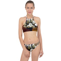 Tulips 1 3 Racer Front Bikini Set by bestdesignintheworld