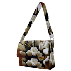 Tulips 1 3 Full Print Messenger Bag (m)