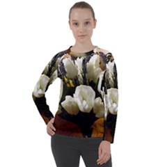 Tulips 1 3 Women s Long Sleeve Raglan Tee