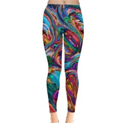 Seamless Abstract Colorful Tile Leggings  by HermanTelo