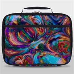 Seamless Abstract Colorful Tile Full Print Lunch Bag