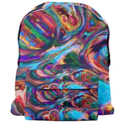 Seamless Abstract Colorful Tile Giant Full Print Backpack