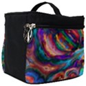 Seamless Abstract Colorful Tile Make Up Travel Bag (Big) View1