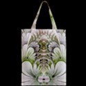 Fractal Delicate White Background Zipper Classic Tote Bag View2