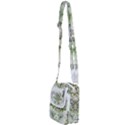 Fractal Delicate White Background Shoulder Strap Belt Bag View2