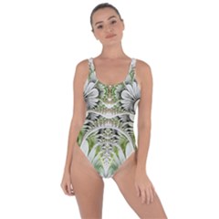 Fractal Delicate White Background Bring Sexy Back Swimsuit