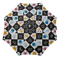 Zodiac Astrology Horoscope Straight Umbrellas