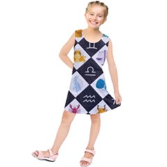 Zodiac Astrology Horoscope Kids  Tunic Dress