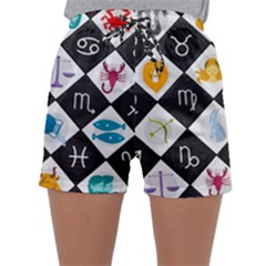 Zodiac Astrology Horoscope Sleepwear Shorts