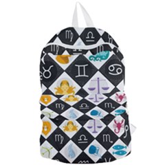 Zodiac Astrology Horoscope Foldable Lightweight Backpack