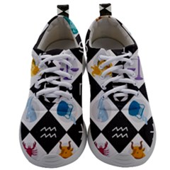 Zodiac Astrology Horoscope Mens Athletic Shoes by HermanTelo