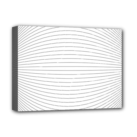 Pattern Background Monochrome Deluxe Canvas 16  x 12  (Stretched) 