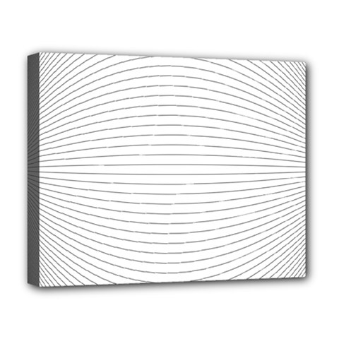 Pattern Background Monochrome Deluxe Canvas 20  x 16  (Stretched)