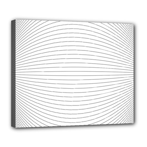 Pattern Background Monochrome Deluxe Canvas 24  x 20  (Stretched)