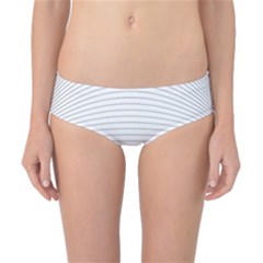 Pattern Background Monochrome Classic Bikini Bottoms