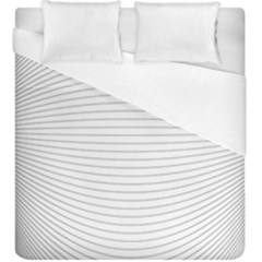 Pattern Background Monochrome Duvet Cover (King Size)