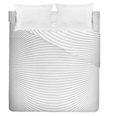 Pattern Background Monochrome Duvet Cover Double Side (Queen Size)