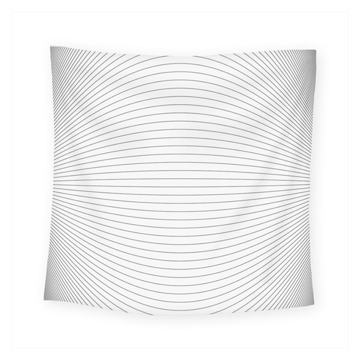 Pattern Background Monochrome Square Tapestry (Small)