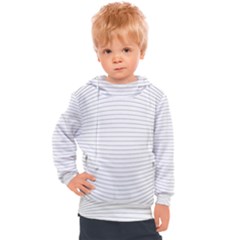 Pattern Background Monochrome Kids  Hooded Pullover