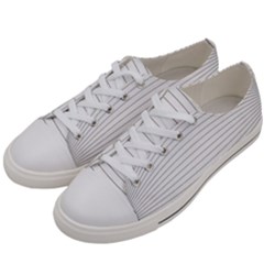 Pattern Background Monochrome Women s Low Top Canvas Sneakers