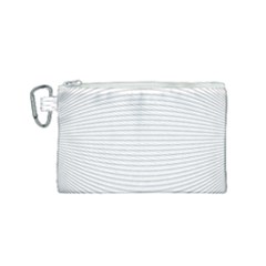 Pattern Background Monochrome Canvas Cosmetic Bag (Small)