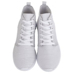 Pattern Background Monochrome Men s Lightweight High Top Sneakers