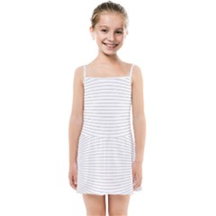 Pattern Background Monochrome Kids  Summer Sun Dress