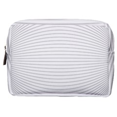 Pattern Background Monochrome Make Up Pouch (Medium)