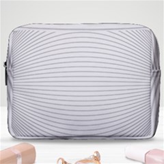 Pattern Background Monochrome Make Up Pouch (Large)