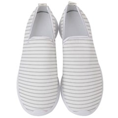 Pattern Background Monochrome Men s Slip On Sneakers