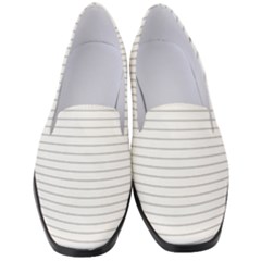 Pattern Background Monochrome Women s Classic Loafer Heels