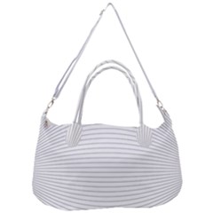 Pattern Background Monochrome Removal Strap Handbag