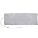 Pattern Background Monochrome Roll Up Canvas Pencil Holder (M) View1