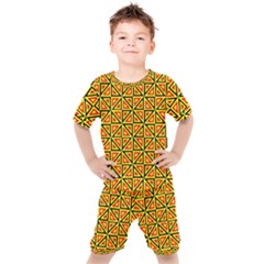 Rby-b-9-7 Kids  Tee And Shorts Set