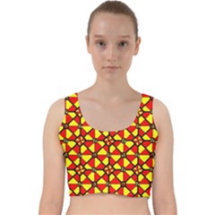 Rby 148 Velvet Racer Back Crop Top by ArtworkByPatrick