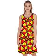 Rby 148 Knee Length Skater Dress With Pockets