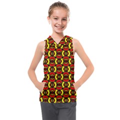 Rby-b-9-9 Kids  Sleeveless Hoodie