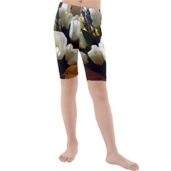 Tulips 1 3 Kids  Mid Length Swim Shorts by bestdesignintheworld